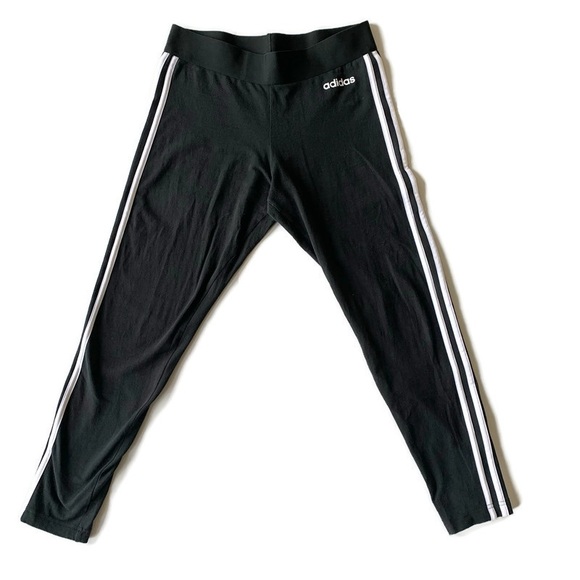 ADIDAS Three Stripe Legging in Black (S or XS) - Picture 4 of 5